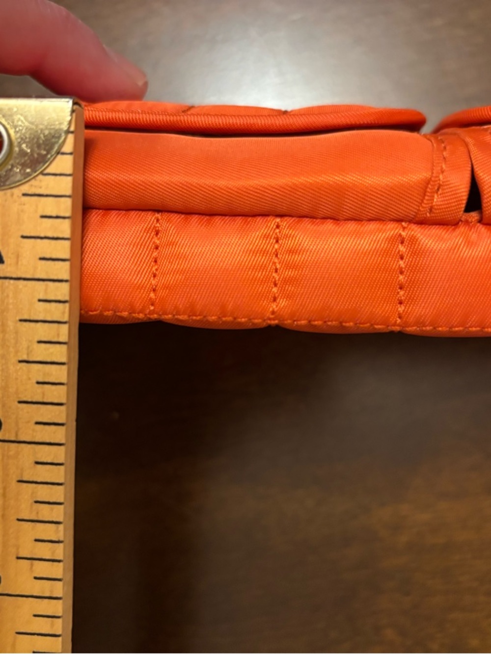 Lug Double Backflip Wallet Bright Orange/ Papaya Zipper Closure Snap Pockets NEW - Picture 8 of 9